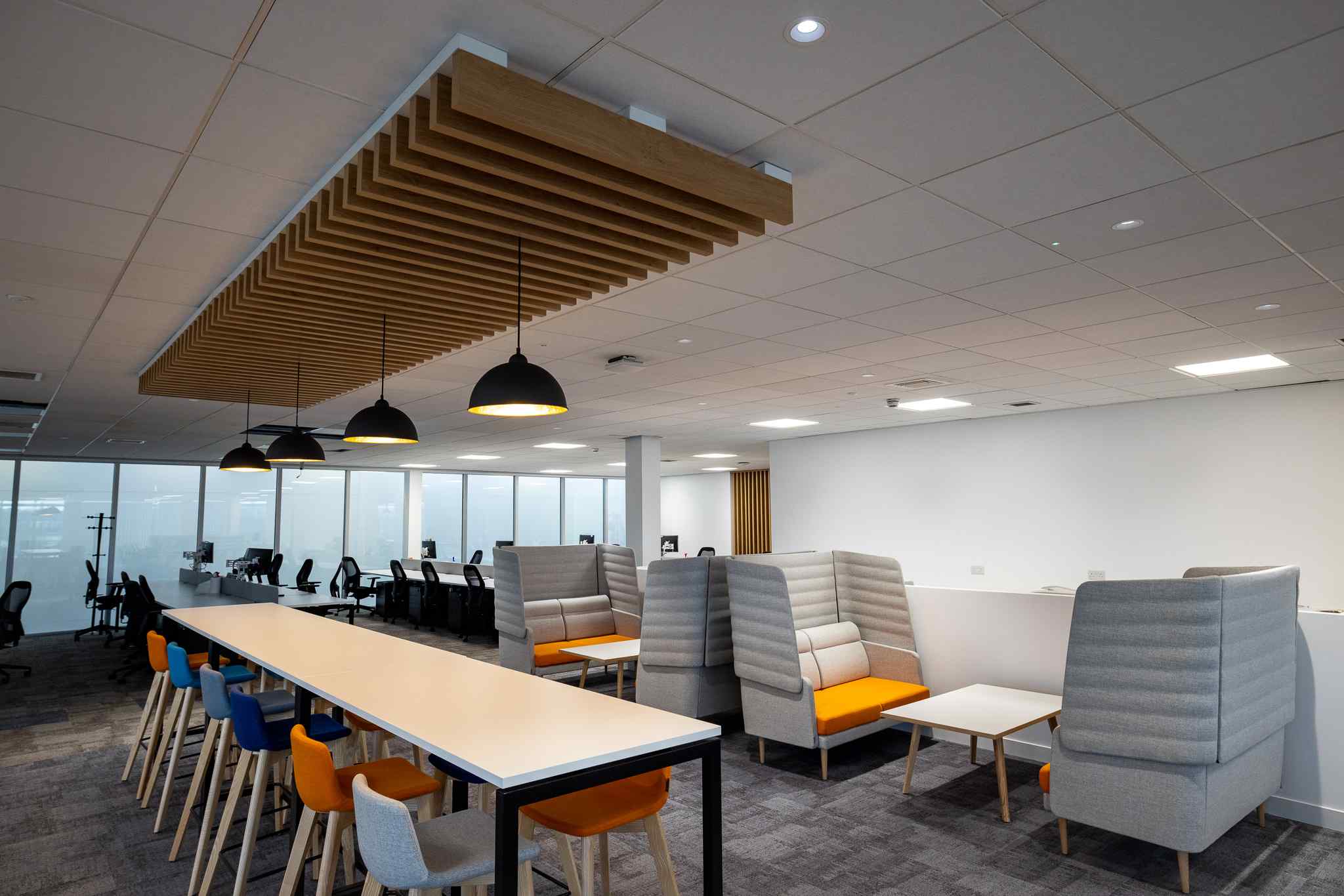 Completed office refurbishment: Aggreko Dumbarton Scotland!