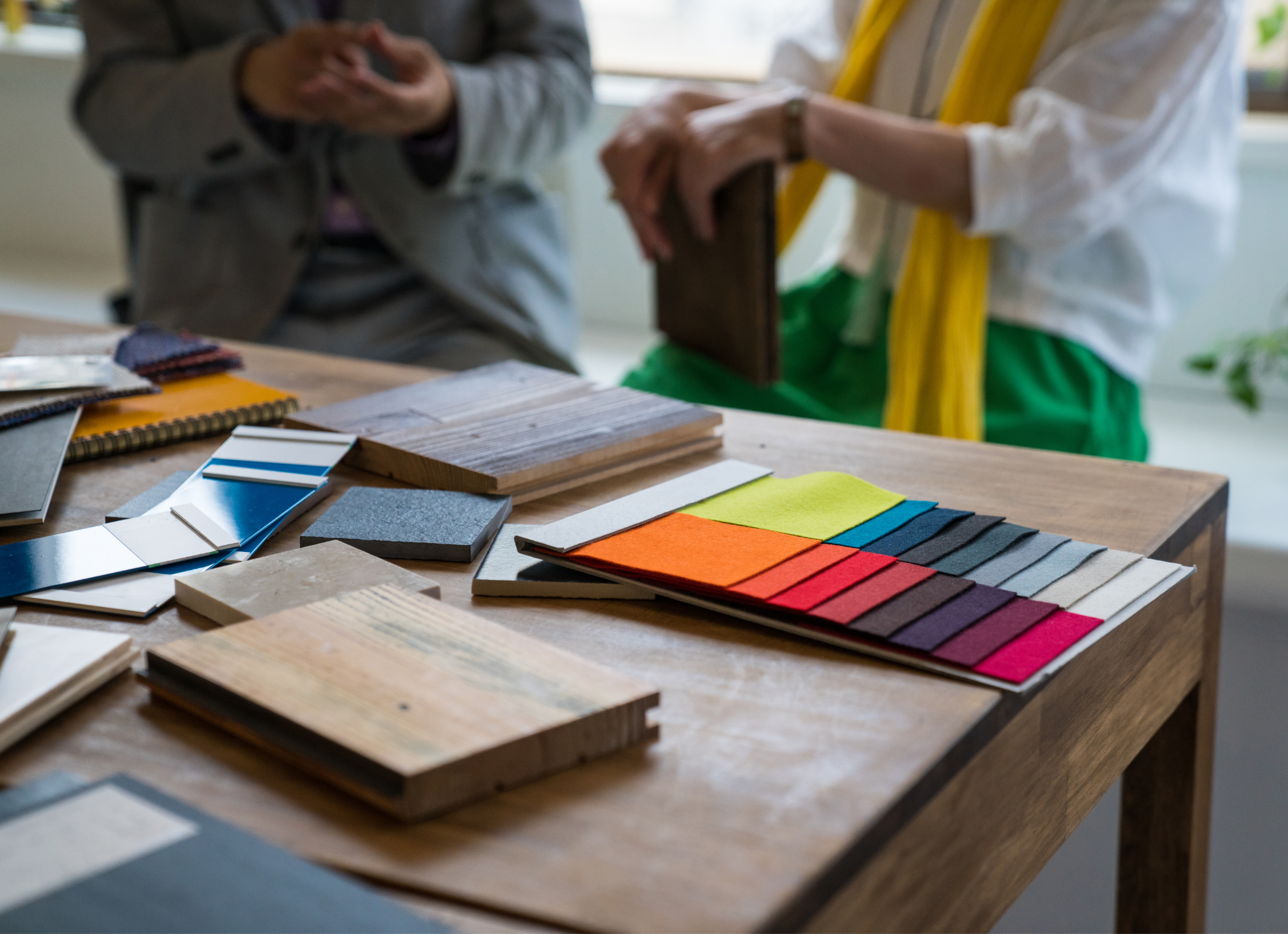 How Texture, Materials and Colours Affect the Work Environment